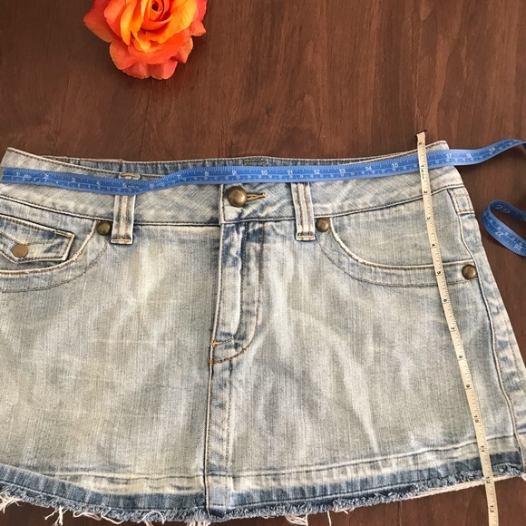 American Rag women’s blue Denim jeans skirt Size - Picture 9 of 11